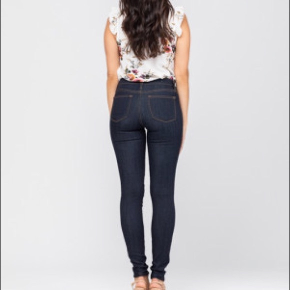 PLUS Judy blue dark denim - Picture 2 of 2